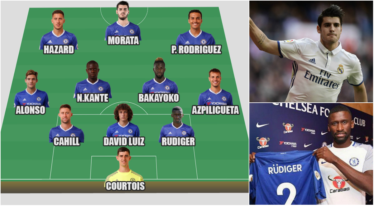 Đội hình “công thủ toàn diện” của Chelsea khi có Alvaro Morata