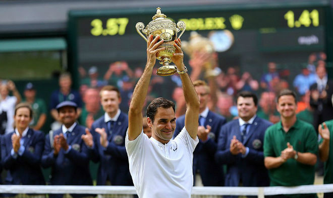 Các sao bóng đá ngả mũ thán phục “huyền thoại quần vợt” Federer