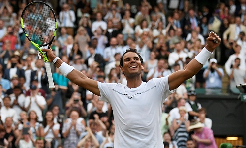 Rafael Nadal đè bẹp đối thủ để bước tiếp vào vòng 3 Wimbledon