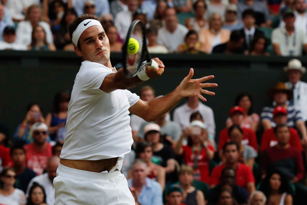 Federer tiến thẳng vào vòng 3 Wimbledon