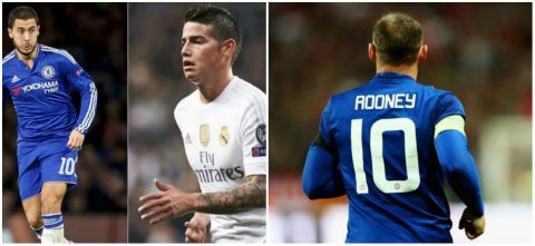 TIN CHUYỂN NHƯỢNG 07/7: Chelsea tính chơi sốc với Real; Hé lộ số áo của Rooney khi về lại Everton