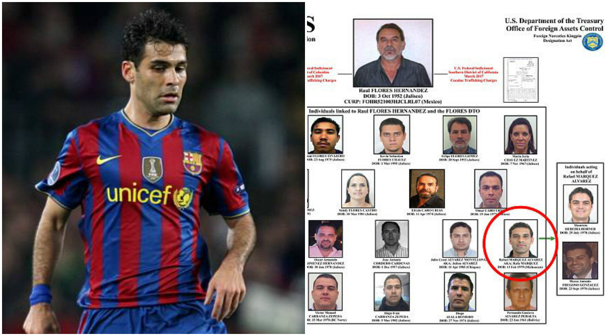 Cựu trung vệ Barcelona dính nghi án buôn bán số lượng ma túy cực lớn