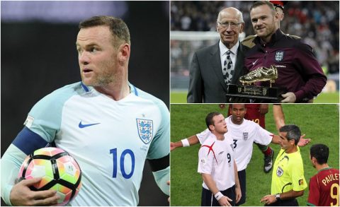 GÓC THỐNG KÊ: Sự nghiệp lẫy lừng của Wayne Rooney ở tuyển Anh qua những con số