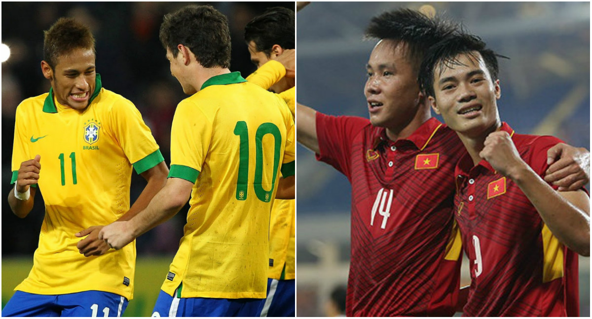 BXH FIFA tháng 8/2017: Selecao trở lại vị trí số 1 thế giới, Việt Nam đứng thứ 3 Đông Nam Á