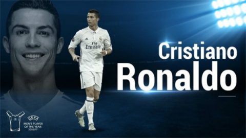 ƯCV cầu thủ hay nhất UEFA 2017 – Cristiano Ronaldo