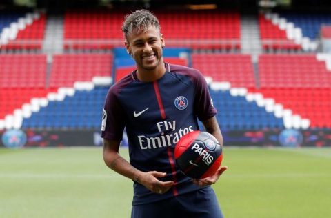 Neymar được PSG đăng ký thi đấu trận gặp Guingamp
