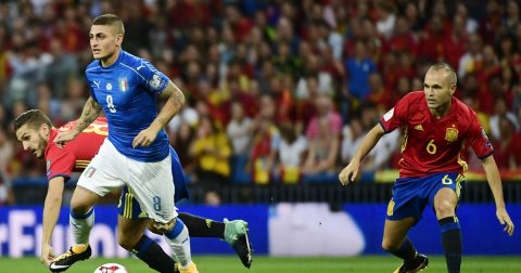 Chấm điểm Italia sau trận thua Tây Ban Nha: ‘Điểm đen’ Verratti