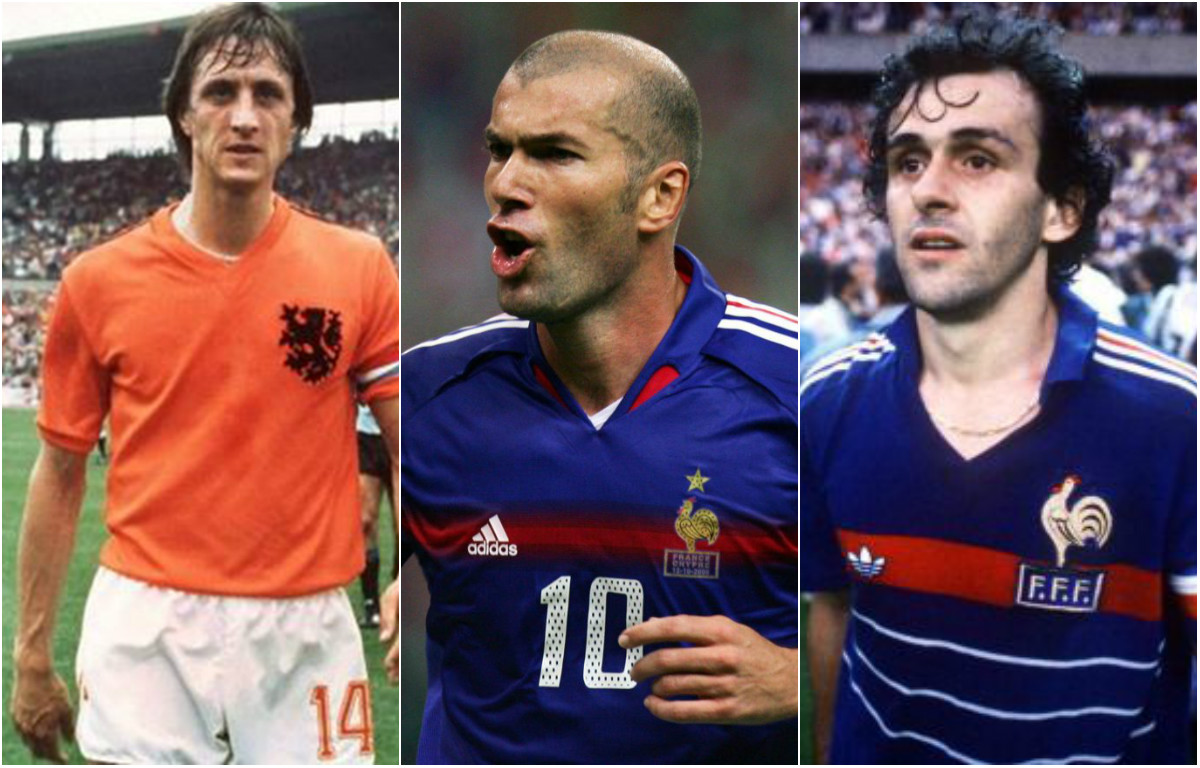 10 tiền vệ xuất sắc nhất trong lịch sử bóng đá: Zidane số 2, ai là số 1?