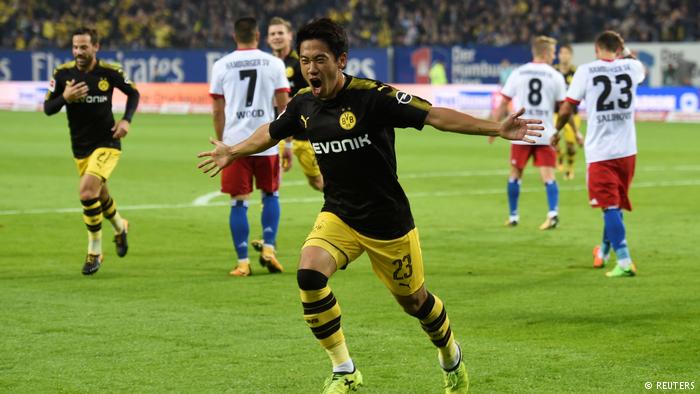 Đại thắng Hamburg, Dortmund đòi lại ngôi đầu Bundesliga từ tay Bayern