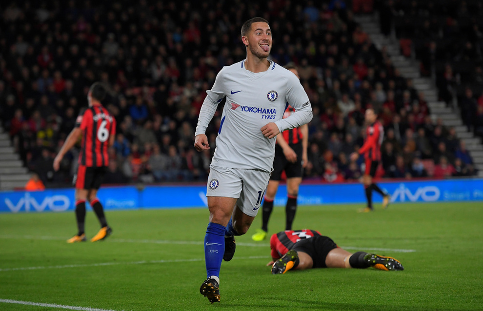 Morata bỏ lỡ vô số cơ hội, Chelsea nhọc nhằn giành 3 điểm trước Bournemouth nhờ người hùng Hazard