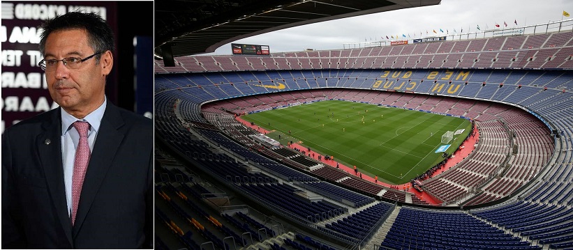 Chủ tịch Barca đòi kiện BTC La Liga vì bị ép chơi trên sân không có khán giả
