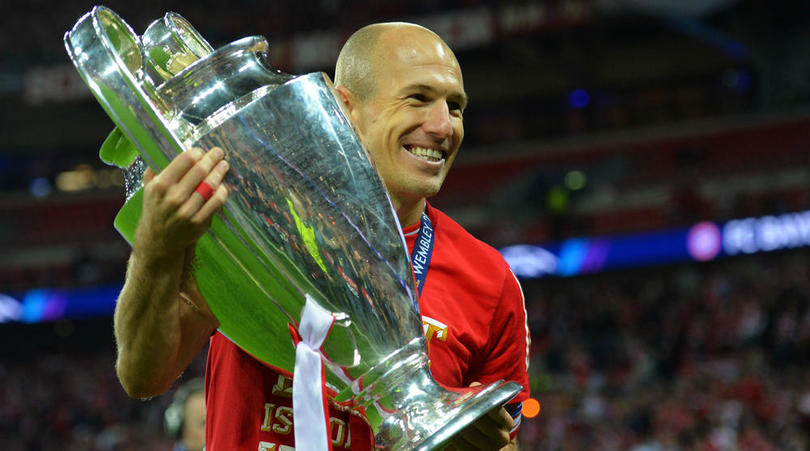 Không chỉ Messi, Robben cũng vừa cán mốc 100 tại đấu trường Champions League