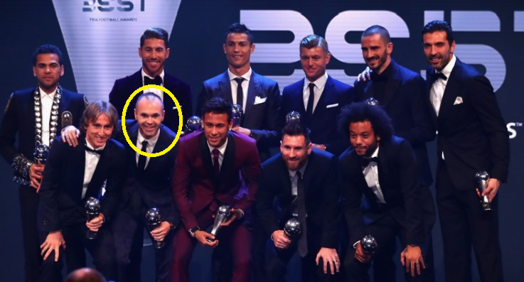 TOP 10 siêu tiền vệ xứng đáng thay thế vị trí của Iniesta ở đội hình tiêu biểu FIFA 2017