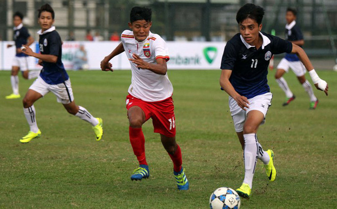 Sau trận đấu khó tin trước Trung Quốc, Campuchia tiếp tục có cuộc lội ngược dòng kinh điển phút bù giờ