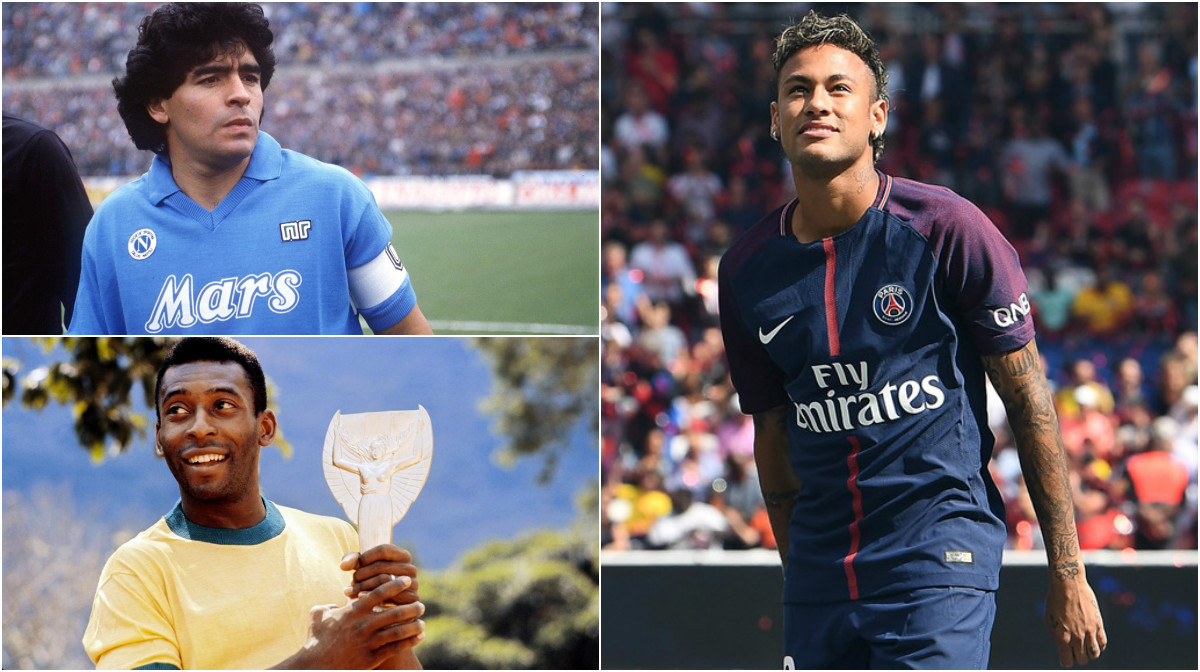 Nếu Neymar trị giá 222 triệu euro, vậy những Pele hay Maradona đáng giá bao nhiêu?