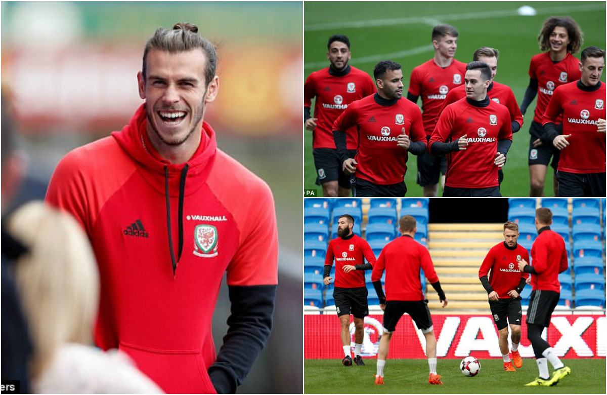 CHÙM ẢNH: Bale và các đồng đội rạng rỡ trước trận “một mất một còn” với Ireland