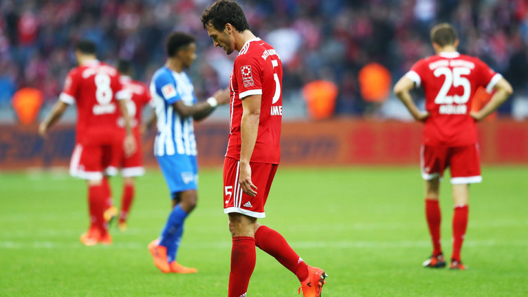 Thua liền 2 bàn trong 5 phút, Bayern trả giá đắt trên sân Hertha Berlin