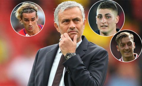 Man Utd – Mourinho mơ siêu đội hình: Bộ ba sao khủng cùng lúc đổ bộ