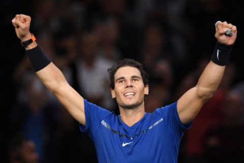 Thắng dễ trận mở màn Paris Masters, Nadal đảm bảo ngôi vị số 1 TG tới hết năm