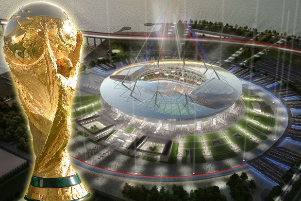 Chủ nhà Nga cho ra mắt sân vận động “dị” nhất Thế giới phục vụ cho World Cup 2018