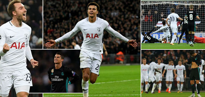 Real Madrid “sấp mặt” trước Tottenham: Báo Anh ngây ngất trong chiến thắng, nhẹ nhàng an ủi Ronaldo