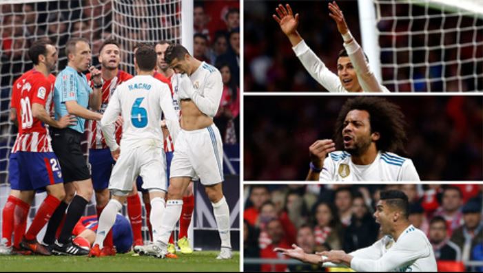 9 trận đấu Real bị trọng tài xử ép mùa này khiến Zidane và các học trò ngửi khói Barca