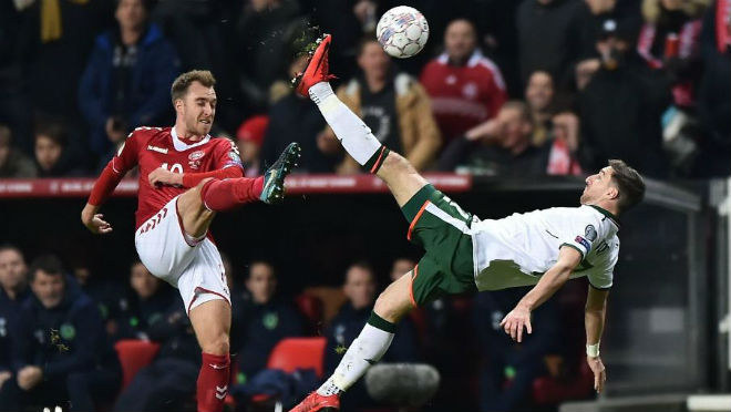 Kết quả Đan Mạch vs CH Ireland: “Người nhện” trổ tài, kịch hay gợi mở