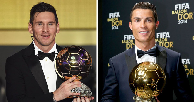 SỐC: Ronaldo chủ động gọi điện cho Messi thông báo đã giành Quả bóng vàng 2017