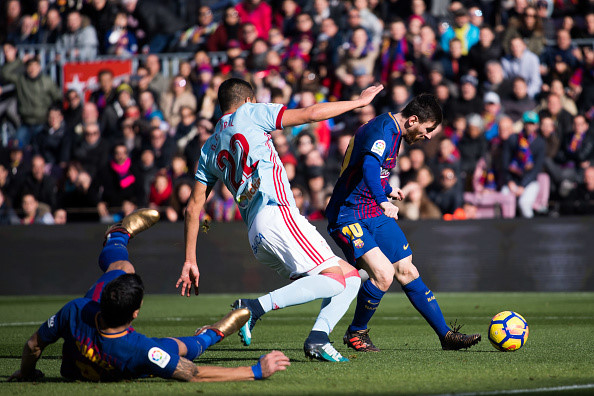 Messi nổ súng sau chuỗi trận tịt ngòi, Barca vẫn nhận trái đắng trên sân nhà