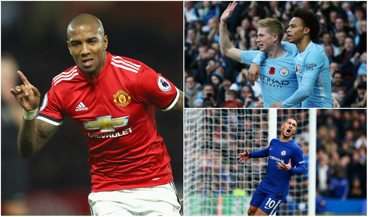 Cầu thủ hay nhất Premier League tháng 11: Young đại chiến Hazard, de Bruyne?