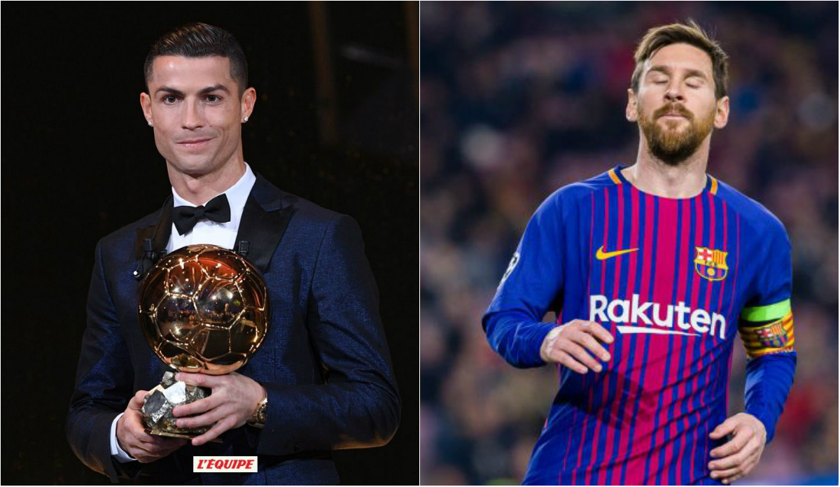 Giành QBV thứ 5 trong sự nghiệp, Ronaldo gửi lời thách thức tới Messi cho cuộc đua năm 2018