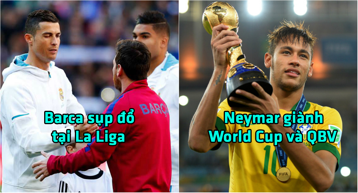 10 tiên đoán thú vị về bóng đá thế giới trong năm 2018: Năm “Vàng” của Neymar