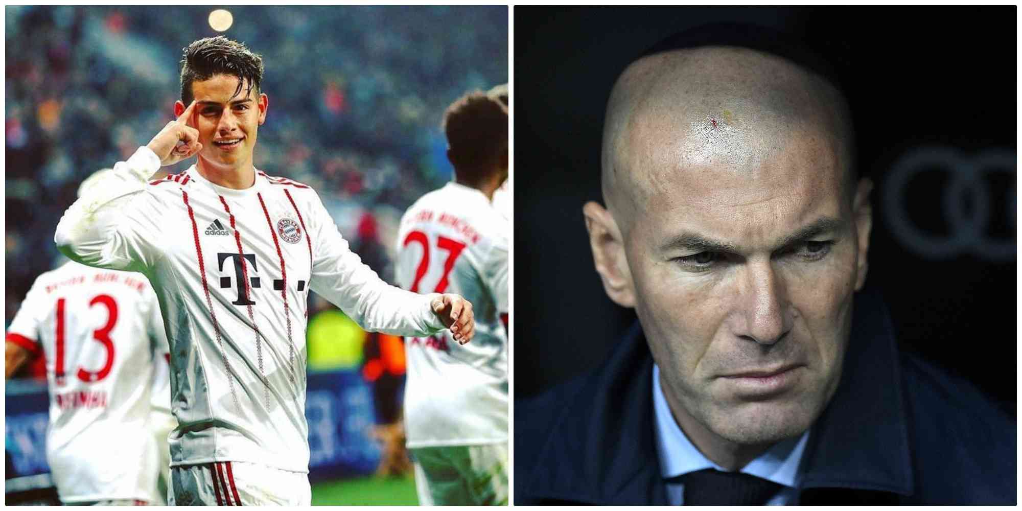 James Rodriguez phũ phàng: Khuyên chủ tịch Perez hãy sa thải Zidane ngay lập tức