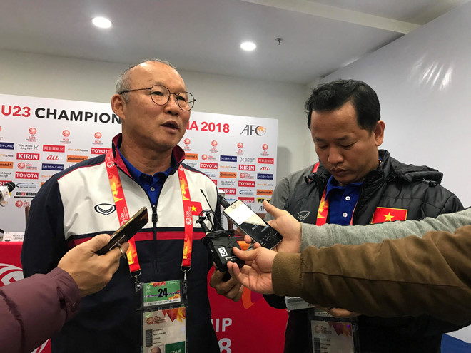 HLV Park Hang Seo: ‘U23 Việt Nam sẽ chơi tấn công trước Iraq’