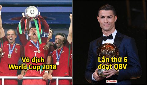 7 thử thách cực đại chờ đợi Ronaldo chinh phục trong năm 2018