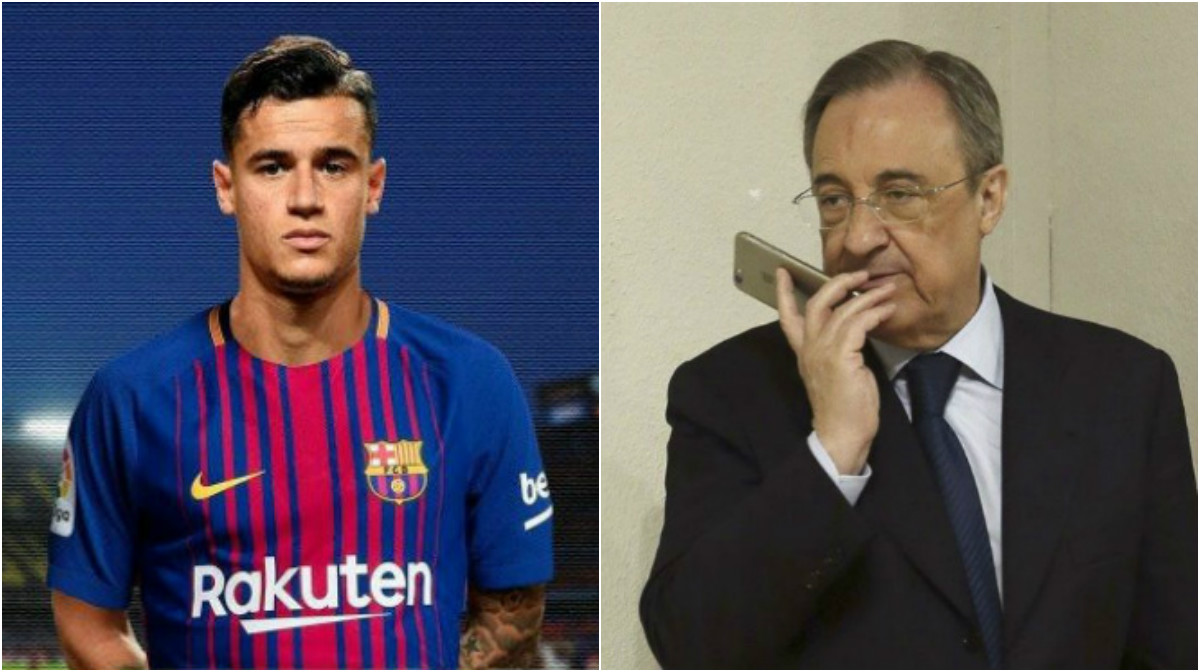 NÓNG: “Bố già” Perez tung chiêu độc: Nẫng Coutinho 150 triệu euro trước mũi Barca