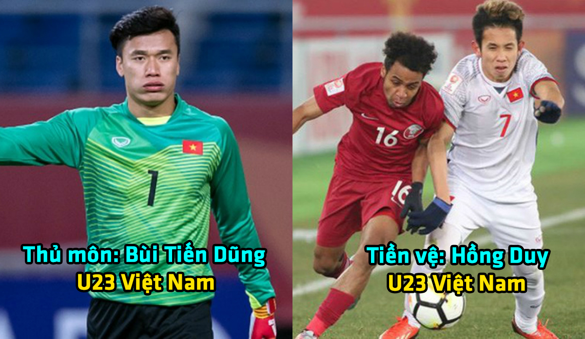 AFC công bố ĐH tiêu biểu vòng bán kết giải U23 châu Á: Việt Nam “nhuộm đỏ” cả trời Á