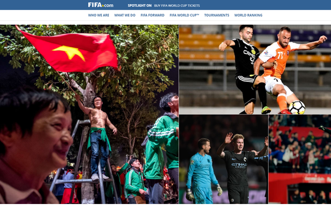 FIFA, AFC, báo châu Á đồng loạt đăng tin cả nước Việt Nam ăn mừng thâu đêm suốt sáng