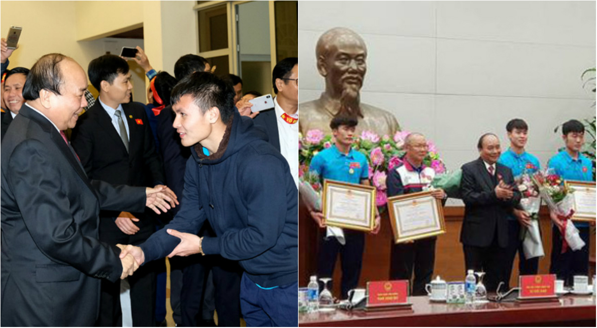 Thủ tướng Nguyễn Xuân Phúc gặp U23 Việt Nam: “Chưa bao giờ chờ đợi lâu đến thế”