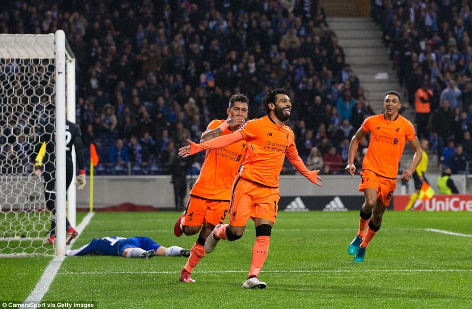 Tam tấu bùng nổ, Liverpool hủy diệt Porto với tỉ số không tưởng ngay trên sân đối thủ