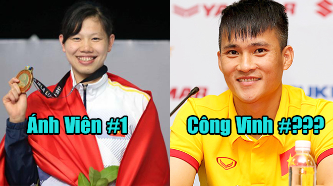 Top 7 VĐV Việt Nam tài năng và nổi tiếng nhất: Huyền thoại Công Vinh góp mặt nhưng vẫn thua xa top 1