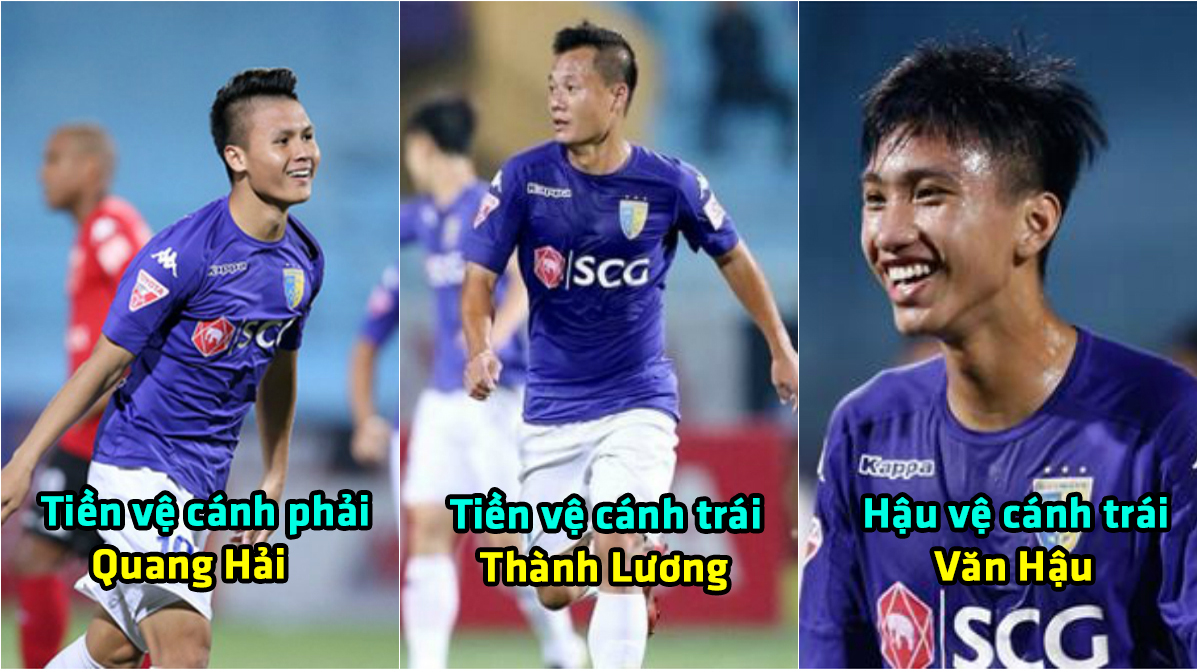 Chẳng cần ngoại binh, với siêu đội hình toàn hàng Nội này, Hà Nội FC vẫn dư sức vô địch V-League 2018