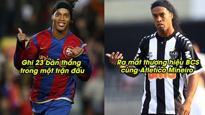 6 điều có thể bạn chưa biết về Ronaldinho: Mất cả đống tiền chỉ vì 1 Lon Pepsi hay ra mắt thương hiệu bao cao su