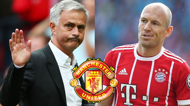 “Bom tấn” Robben đến MU tái hợp Mourinho: Thiên đường “dưỡng già” hoàn hảo