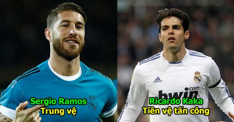 Đội hình ‘trai đẹp’ nhất lịch sử của Real Madrid, hàng tiền vệ hoàn hảo đến từng milimet