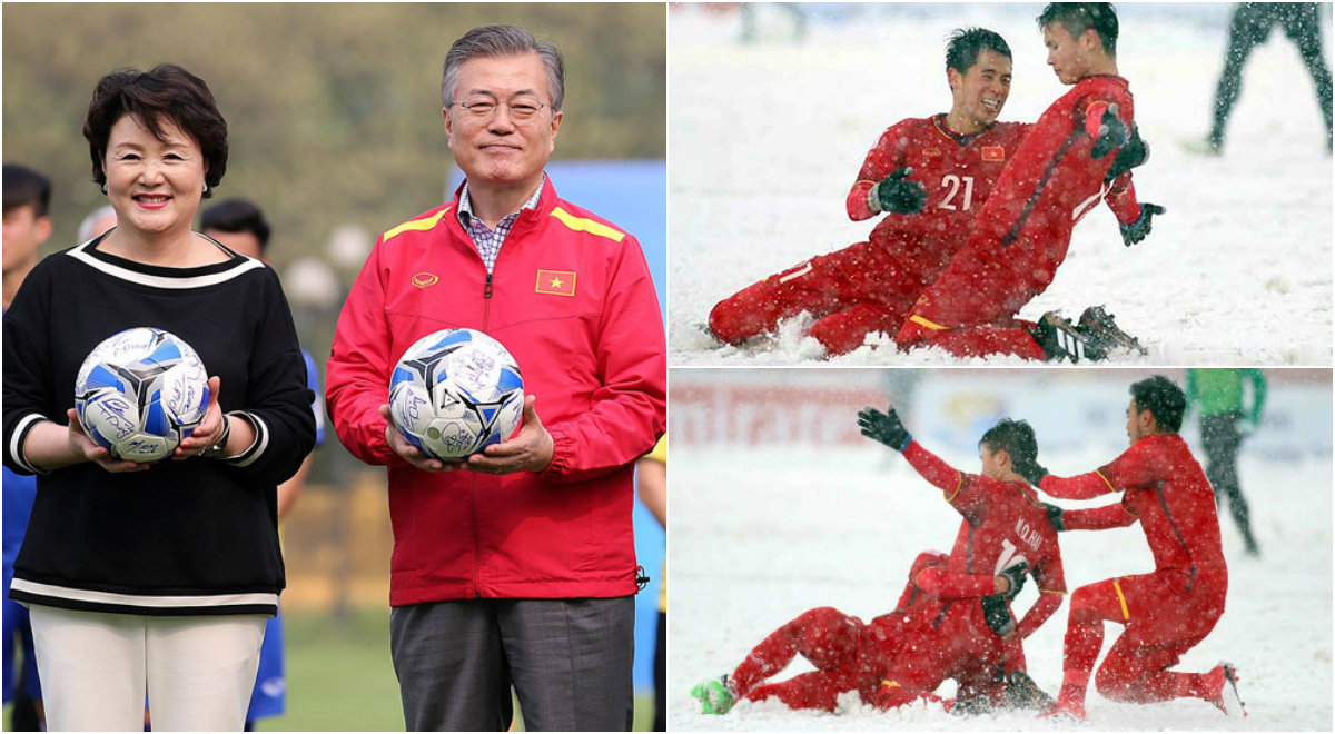 Tổng thống Hàn Quốc: “Nếu không có bão tuyết, chắc chắn U23 Việt Nam đã vô địch”