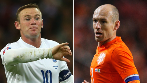 Robben, Rooney và những cầu thủ tài năng tỉ lệ nghịch với… mái tóc, kéo đến người số 9 chỉ muốn khóc thét