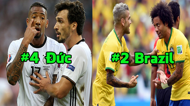 Top 10 hàng thủ giỏi tấn công nhất tại World Cup 2018: Đức, Brazil vẫn phải chào thua cái tên này!