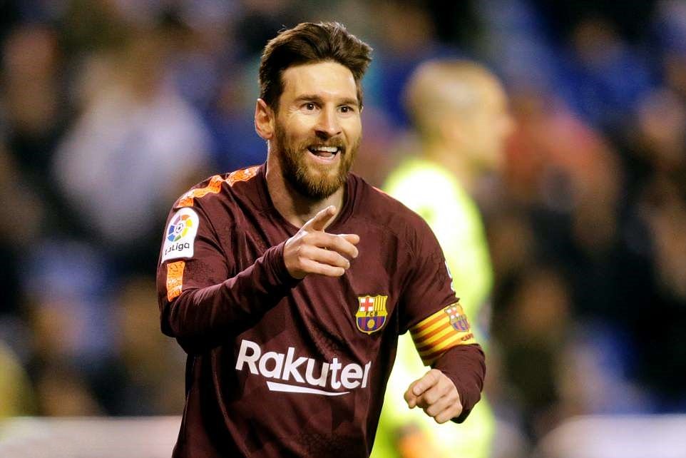 Messi lập hat-trick, Barca hùng dũng bước lên ngôi vô địch La Liga