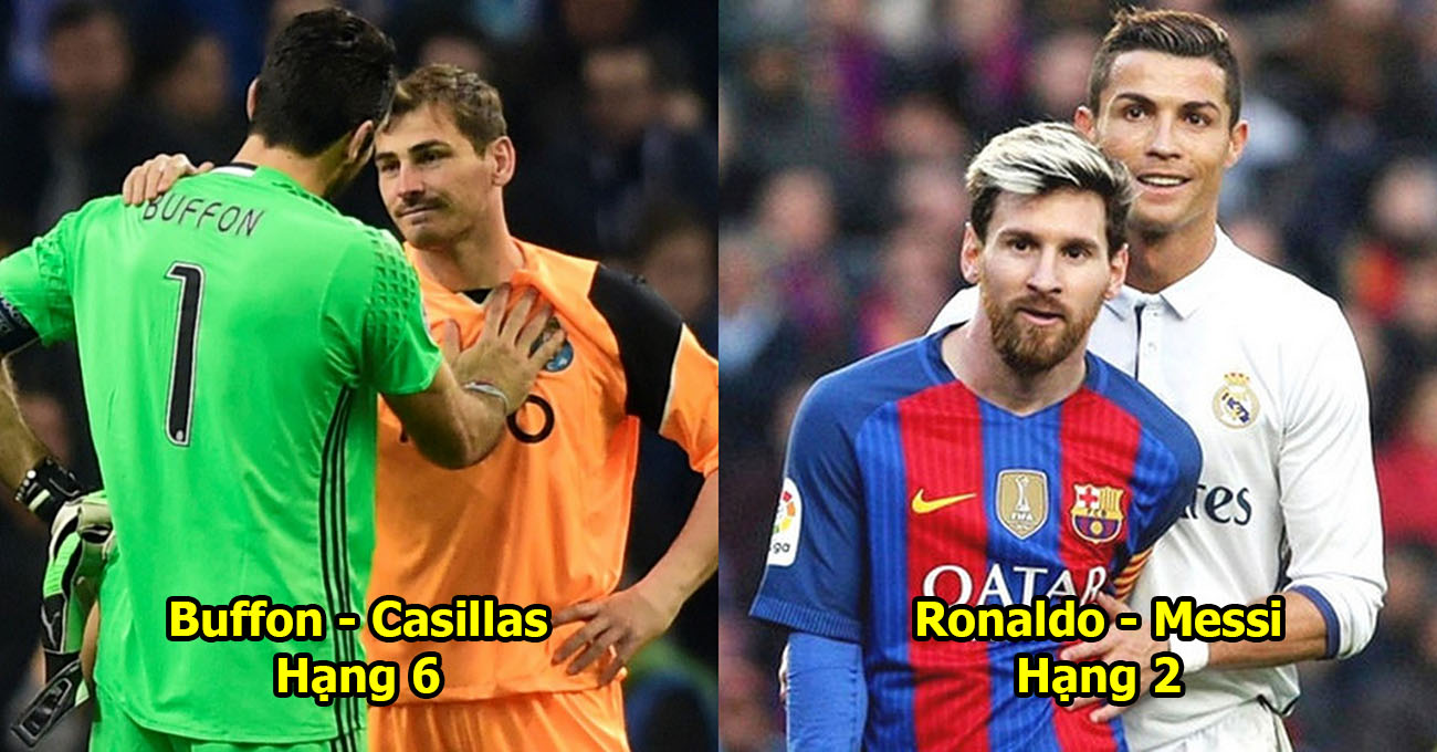 TOP 10 cặp “kì phùng địch thủ” vĩ đại nhất lịch sử: Cạnh tranh nhau từng tí nhưng Ronaldo – Messi vẫn chưa phải số 1
